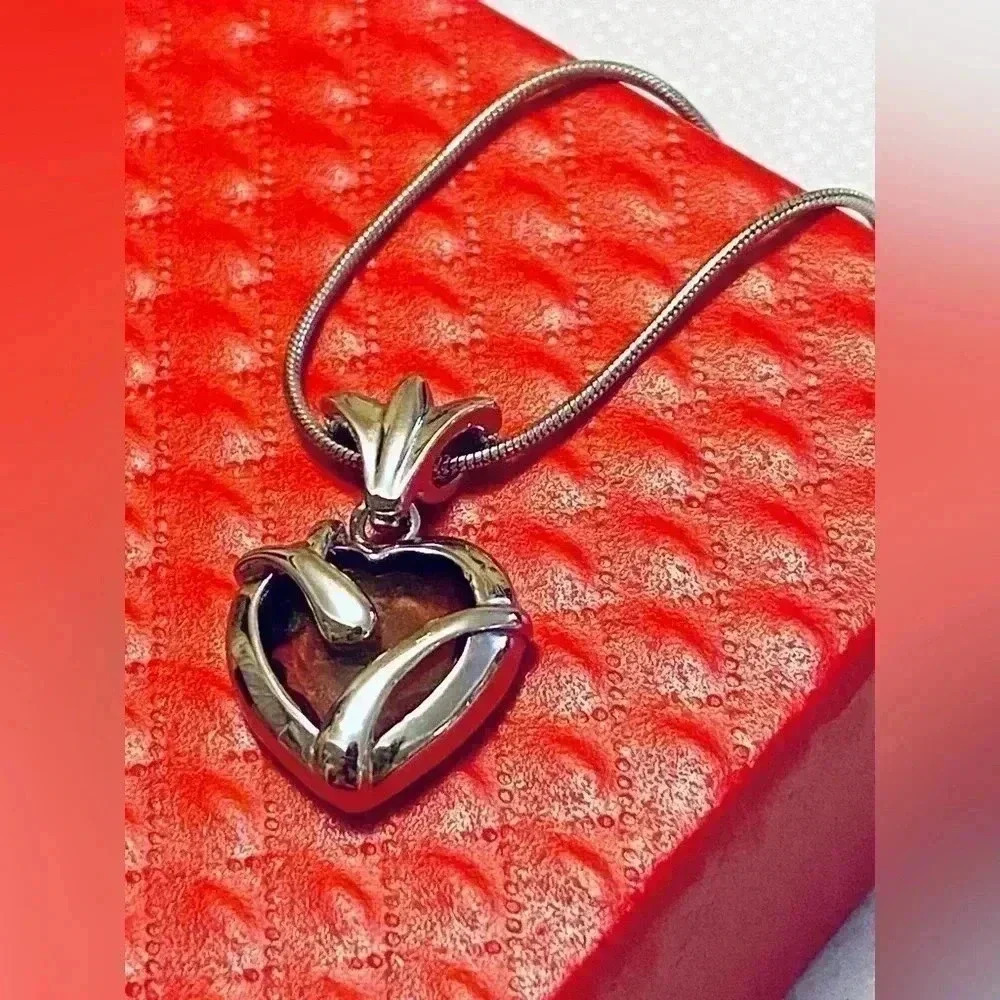 ❤️ Heart ❤️ choker. Stainless steel - Picture 5 of 8